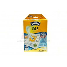 Dulkių maišeliai  SWIRL S67 4 vnt + universalus oro filtras